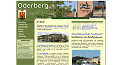 Desktop Screenshot of oderberg.info